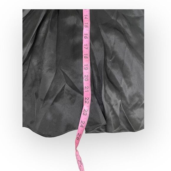 Proenza Schouler Black Silk Long Sleeve Detail Blouse - Picture 14 of 15